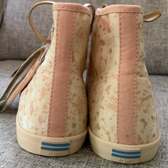 Toms Camarillo Floral  High Top Sneakers Size 8 - Picture 11 of 11